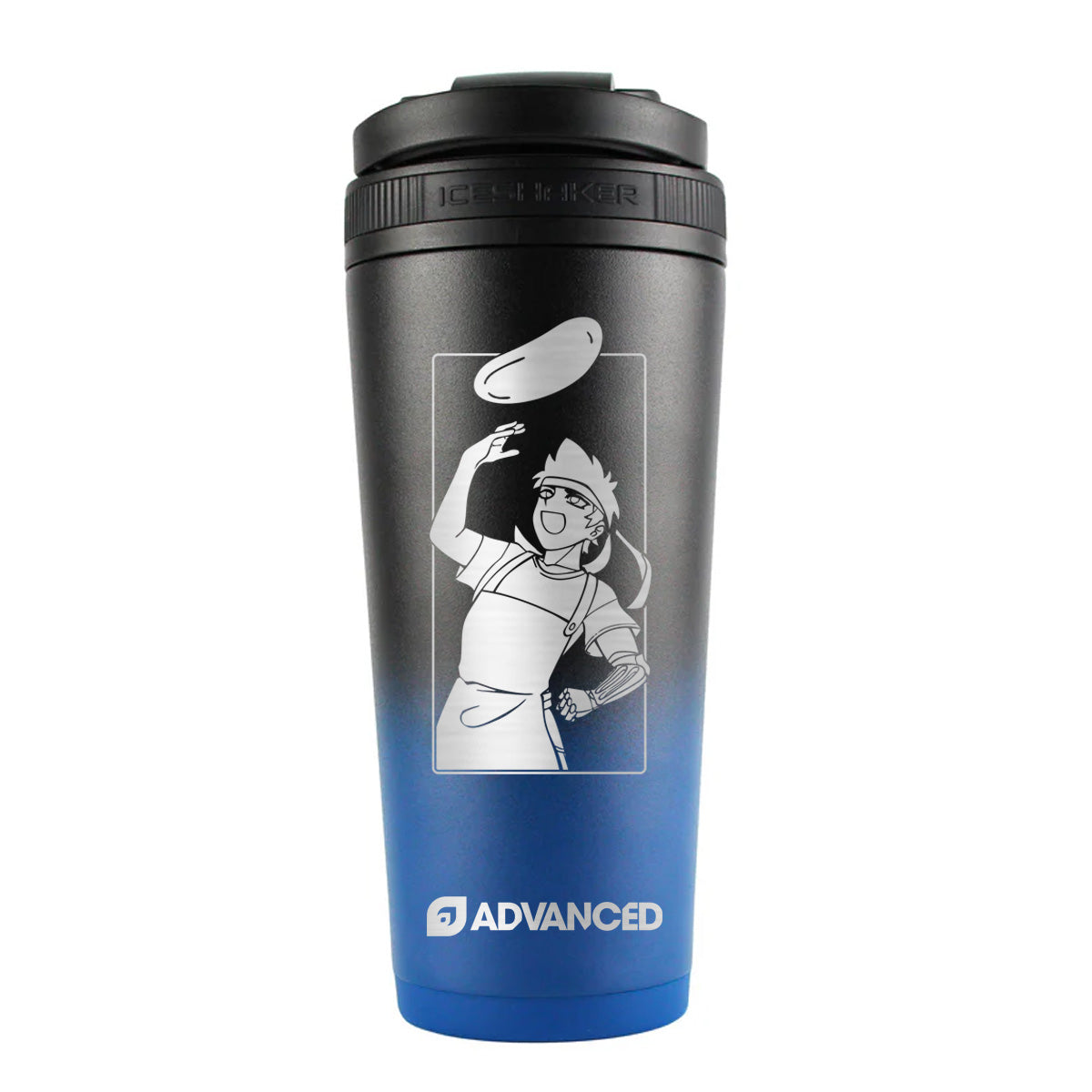 NoctWolfe 26oz ADVANCED Ice Shaker - Navy Black Ombre