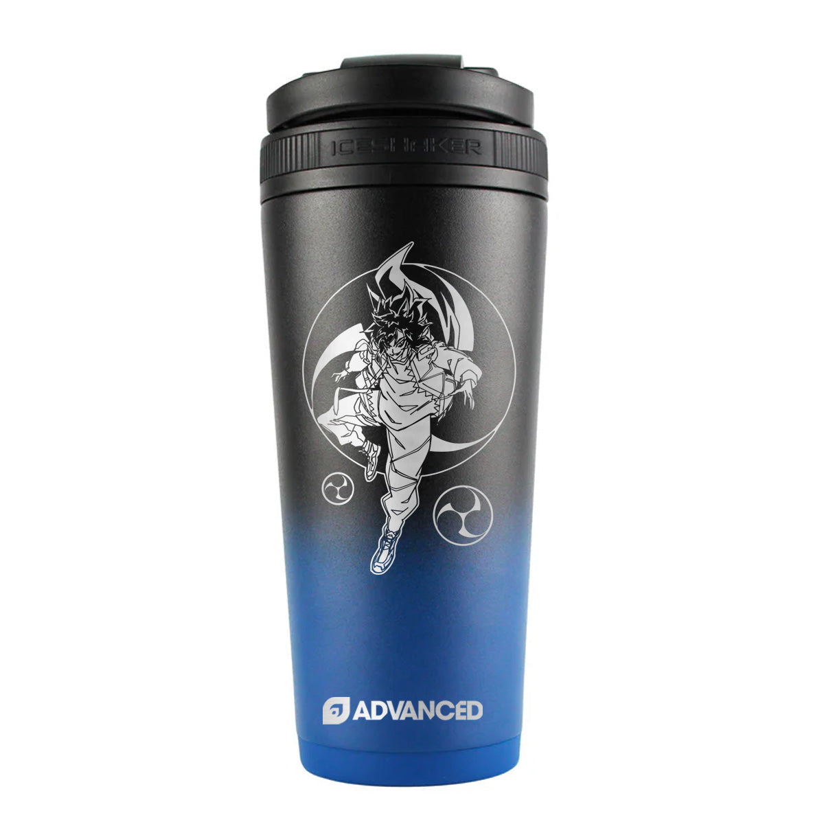 Shibaseto 26oz Ice Shaker - Navy Black Ombre