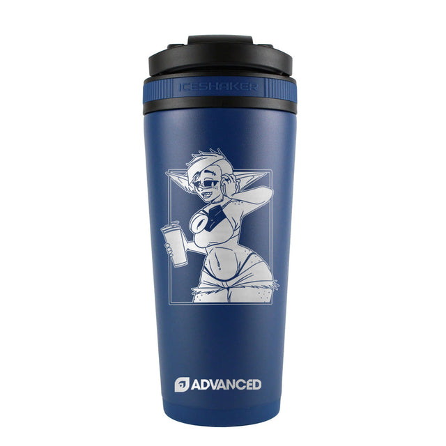 Tia Singer 26oz Ice Shaker - Navy