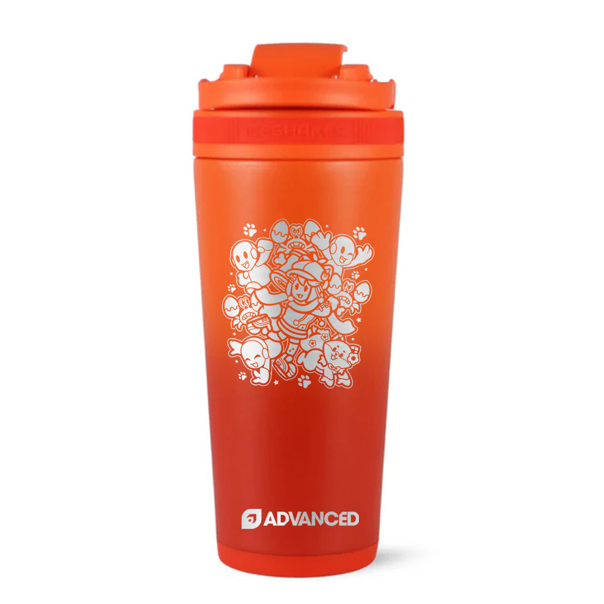 OrangeIsBorange Custom 26oz Ice Shaker - Orange Color Rush