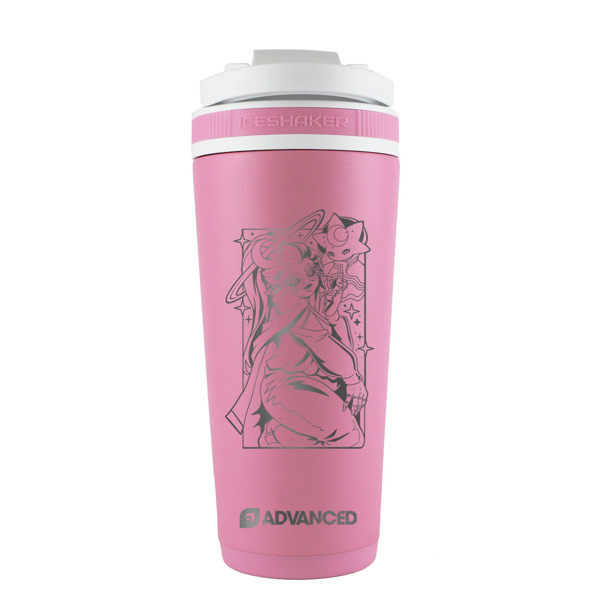 Captain 26oz Ice Shaker - Pink