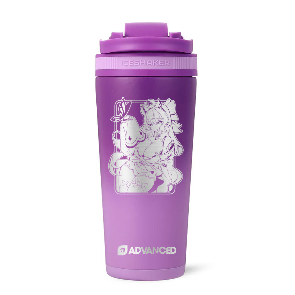 Hylia Custom 26oz Ice Shaker - Purple Color Rush