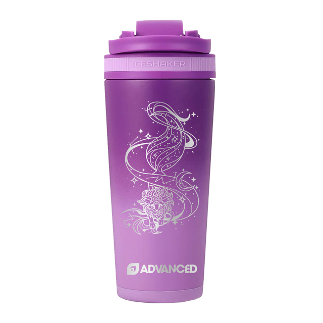 LindzVidz Custom 26oz Ice Shaker - Purple Color Rush