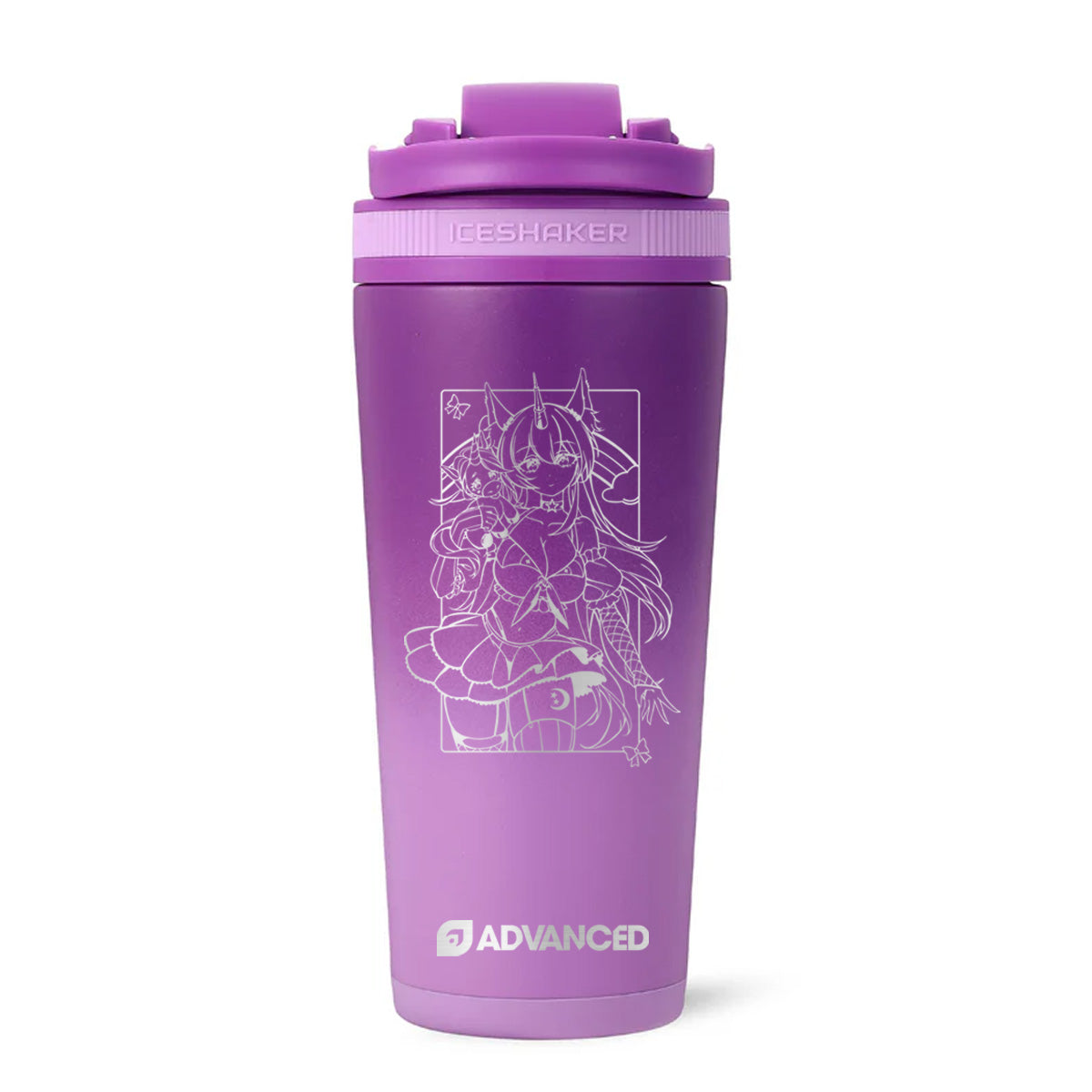 LuminaKira Custom 26oz Ice Shaker - Purple Color Rush