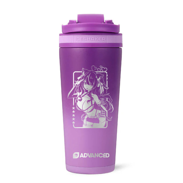 Nikkinami Custom 26oz Ice Shaker - Purple Color Rush