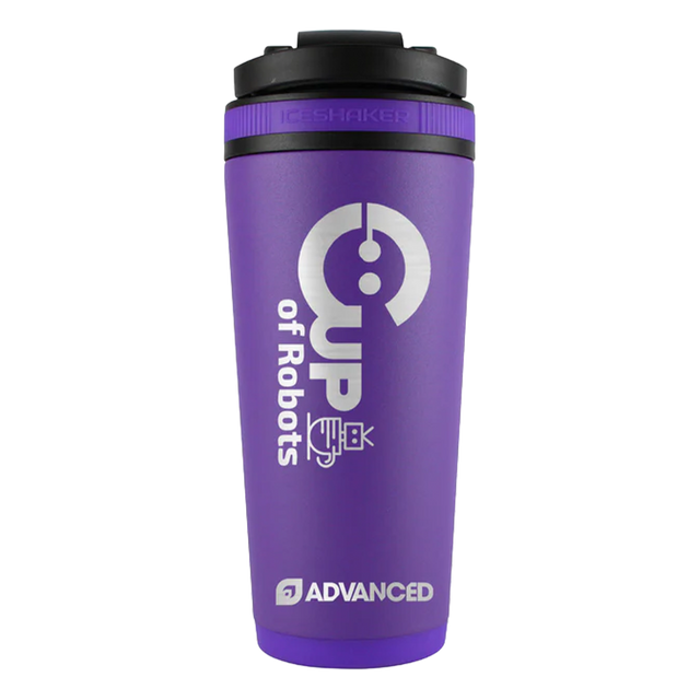 CupofRobots Custom 26oz Ice Shaker - Purple