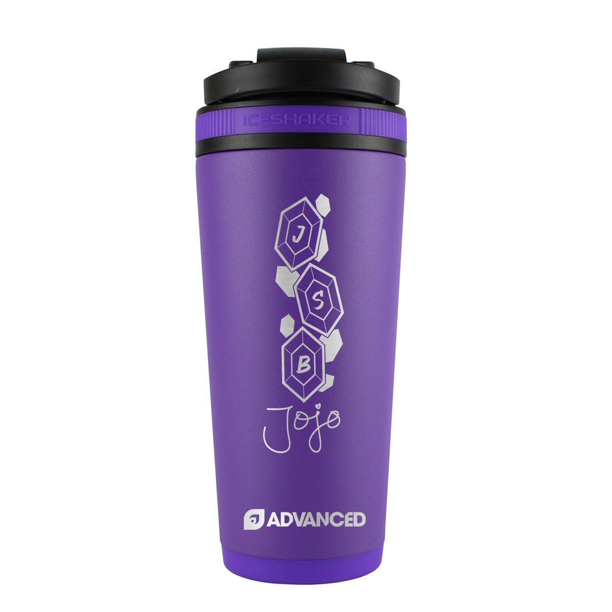 JOJOsaysbreee Custom 26oz Ice Shaker - Purple