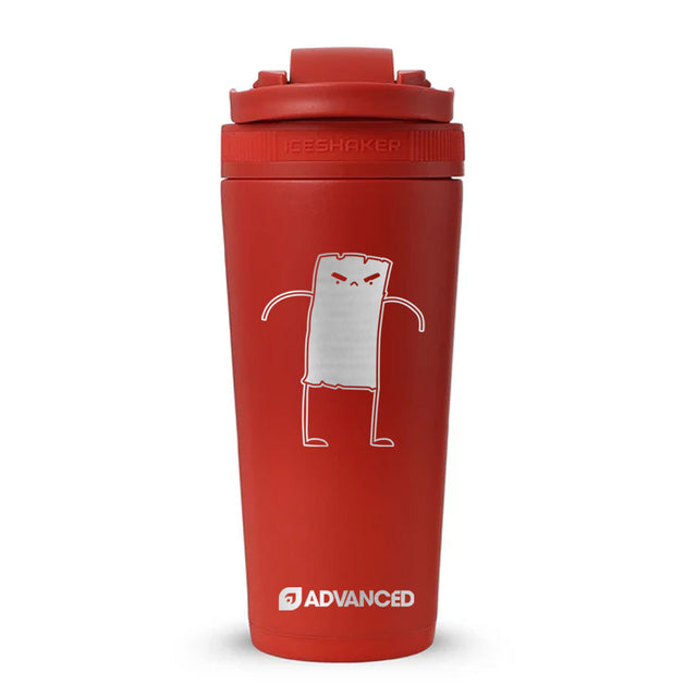 Baconcrumbz Custom 26oz Ice Shaker - Red Color Rush