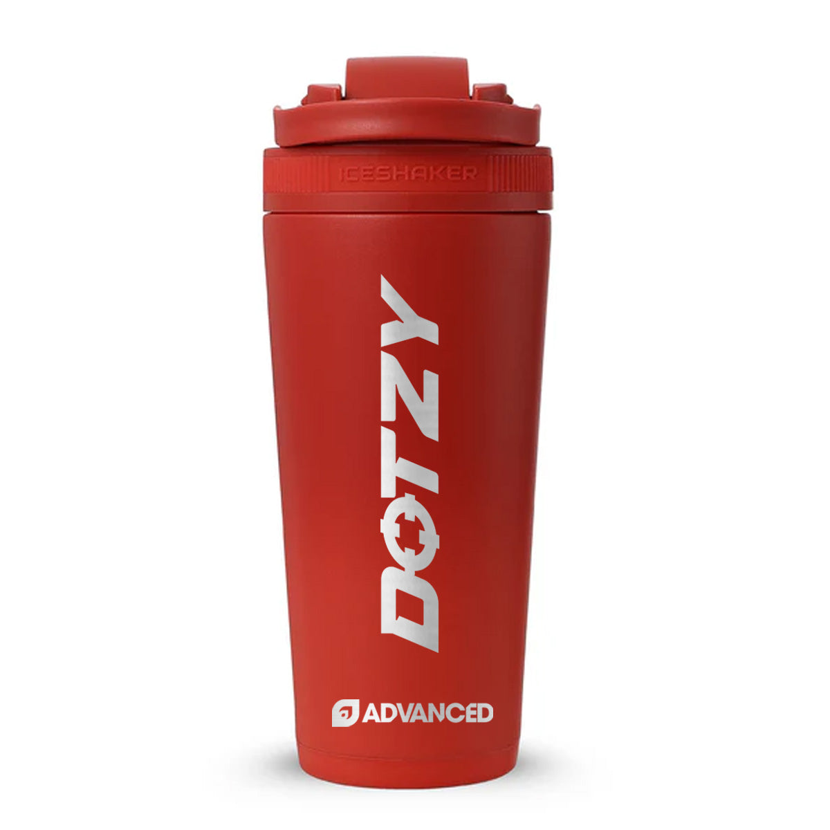 Dotzy Custom 26oz Ice Shaker -  Red Color Rush