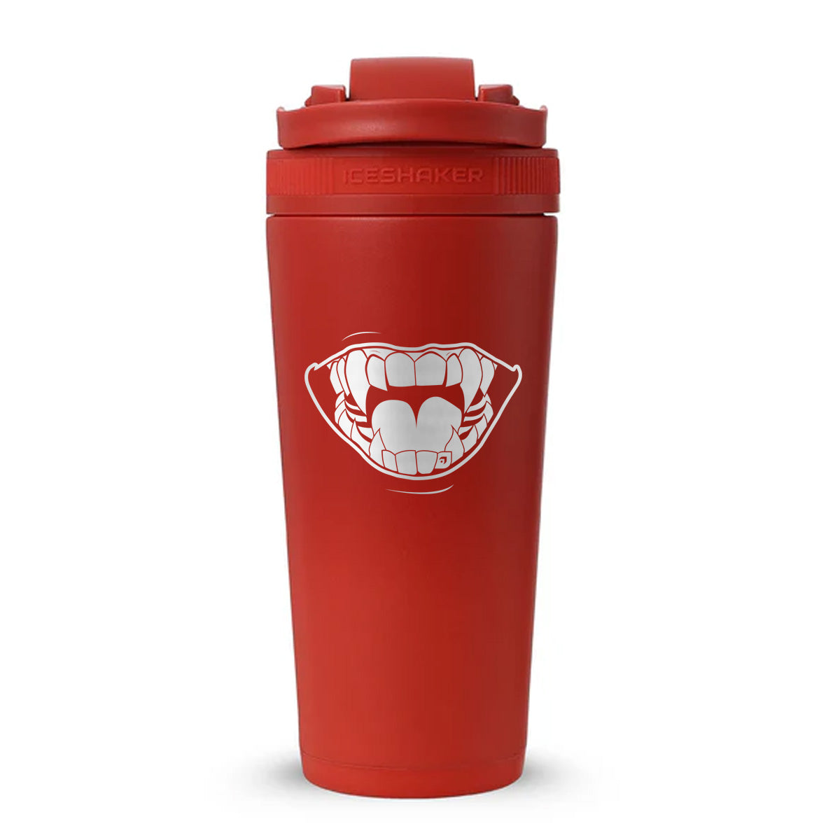 Fangz Custom 26oz Ice Shaker - Red Color Rush