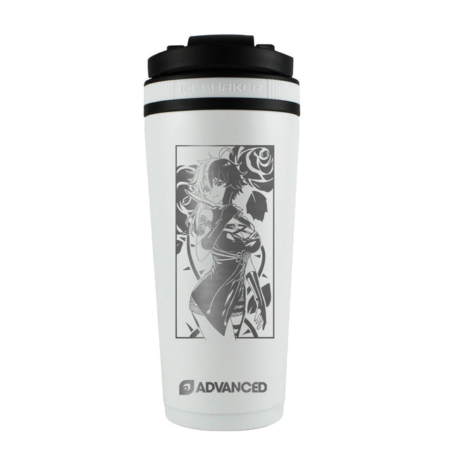 LadyRebellium 26oz Ice Shaker - White
