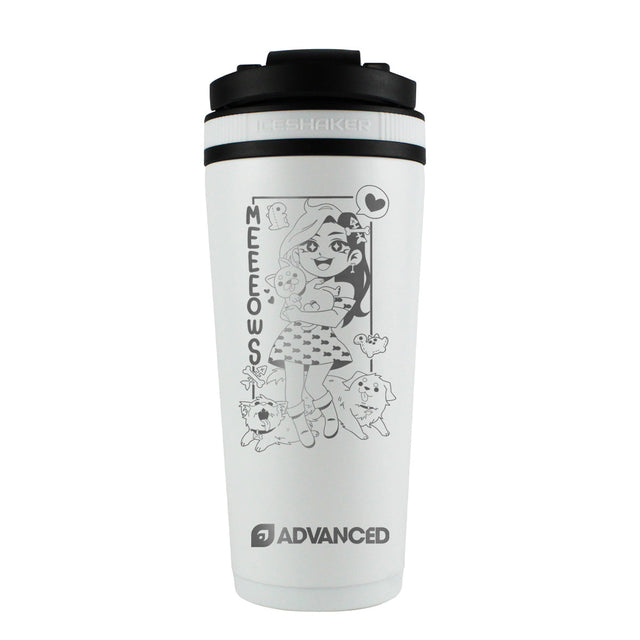 Meeeows X ADVANCED Premium Ice Shaker - White