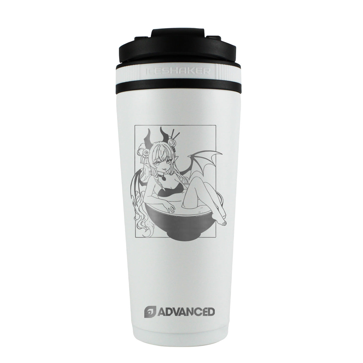 Ramen Custom 26oz Ice Shaker - White