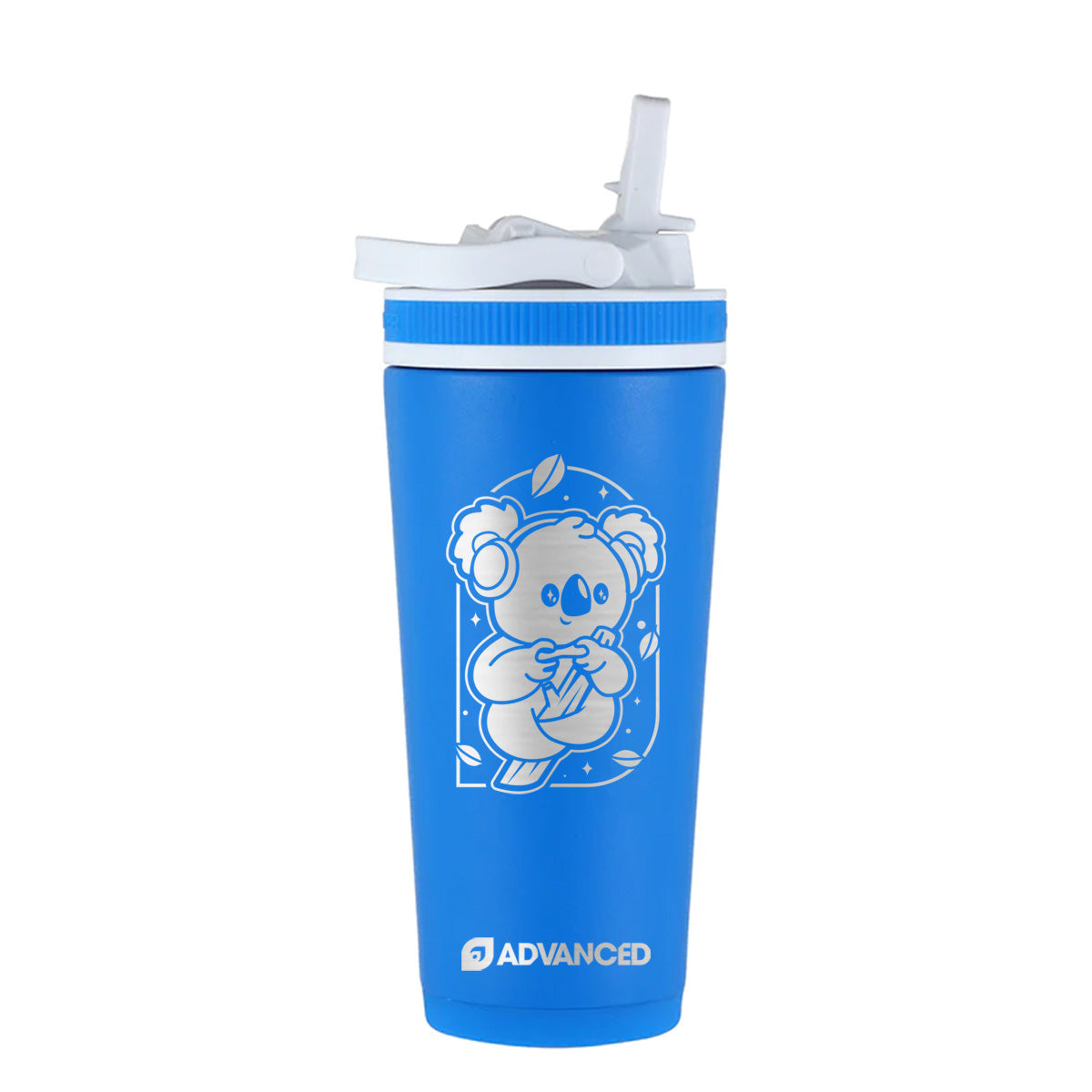Absterge Custom 26oz Sport Bottle - Royal Blue