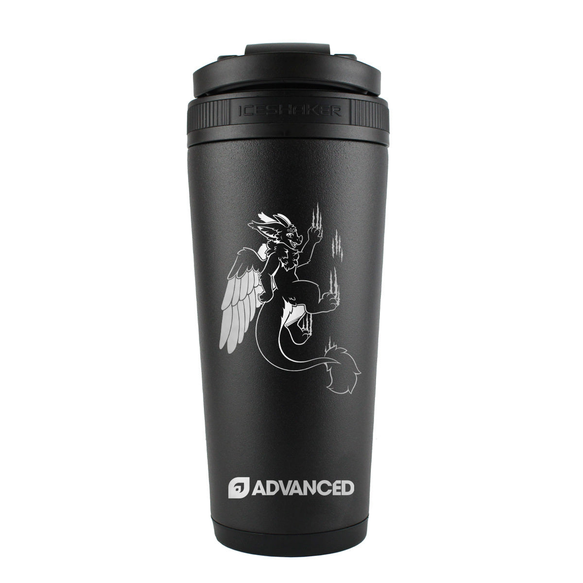 Canadian_Dragon 2.0 Custom 26oz Ice Shaker - Black