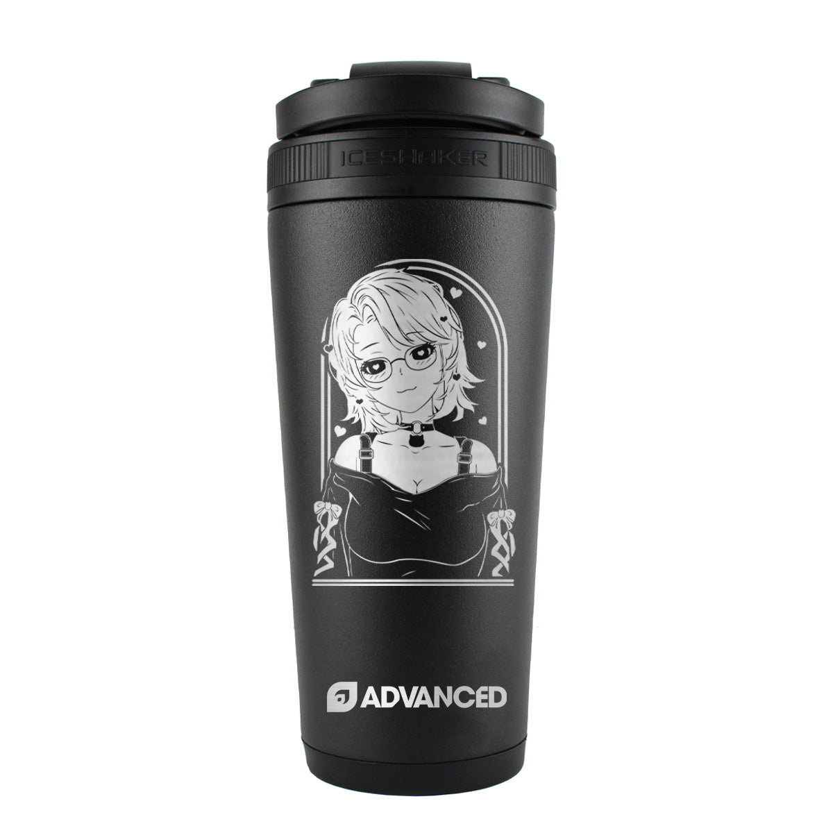 Momomonii Custom 26oz Ice Shaker - Black