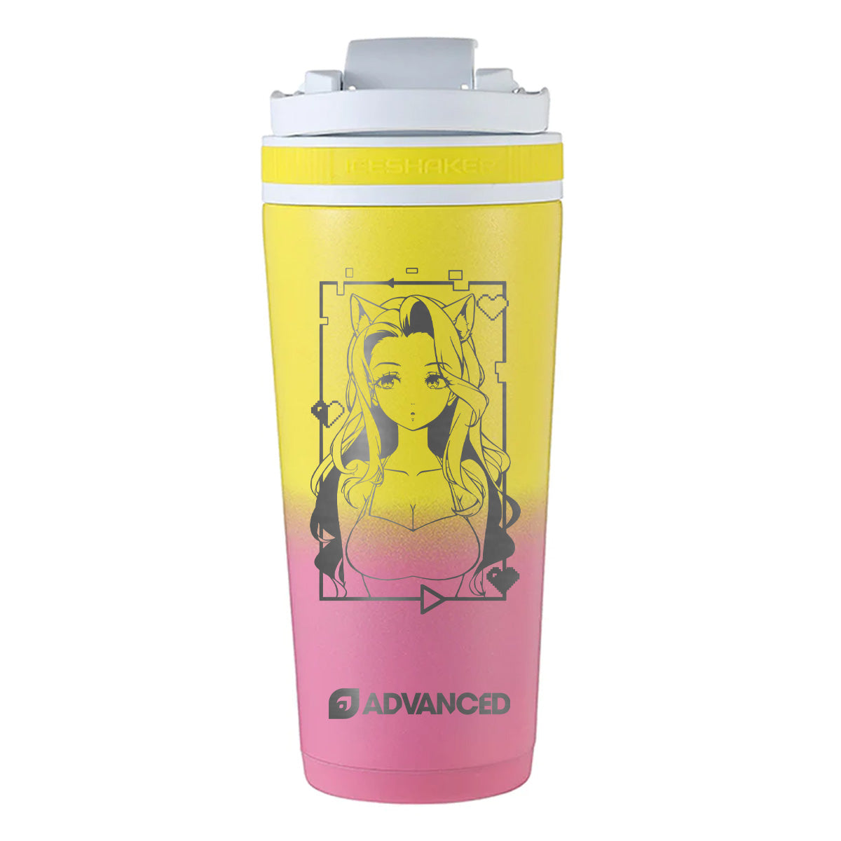 Emidivergent x ADVANCED Premium Ice Shaker - Flamingo