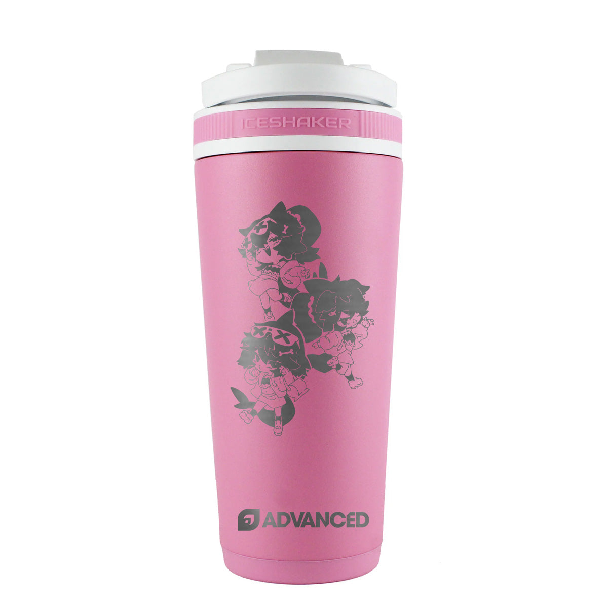 SharkSprite x ADVANCED Premium Ice Shaker - Pink