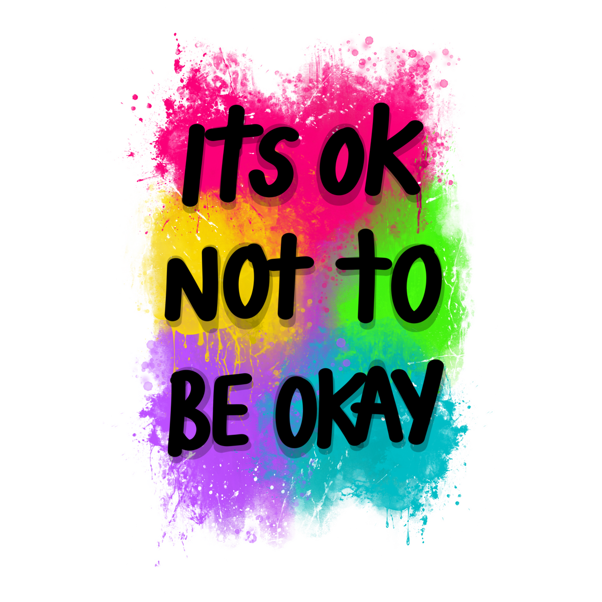 IvyTheArtist - It is ok not to be ok Sticker