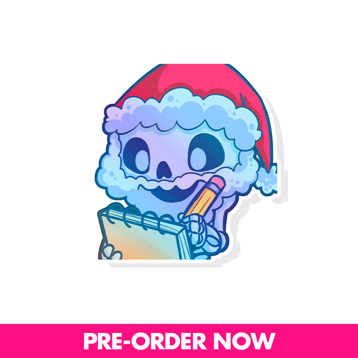 Shellieface's Christmas Note Taking Sticker