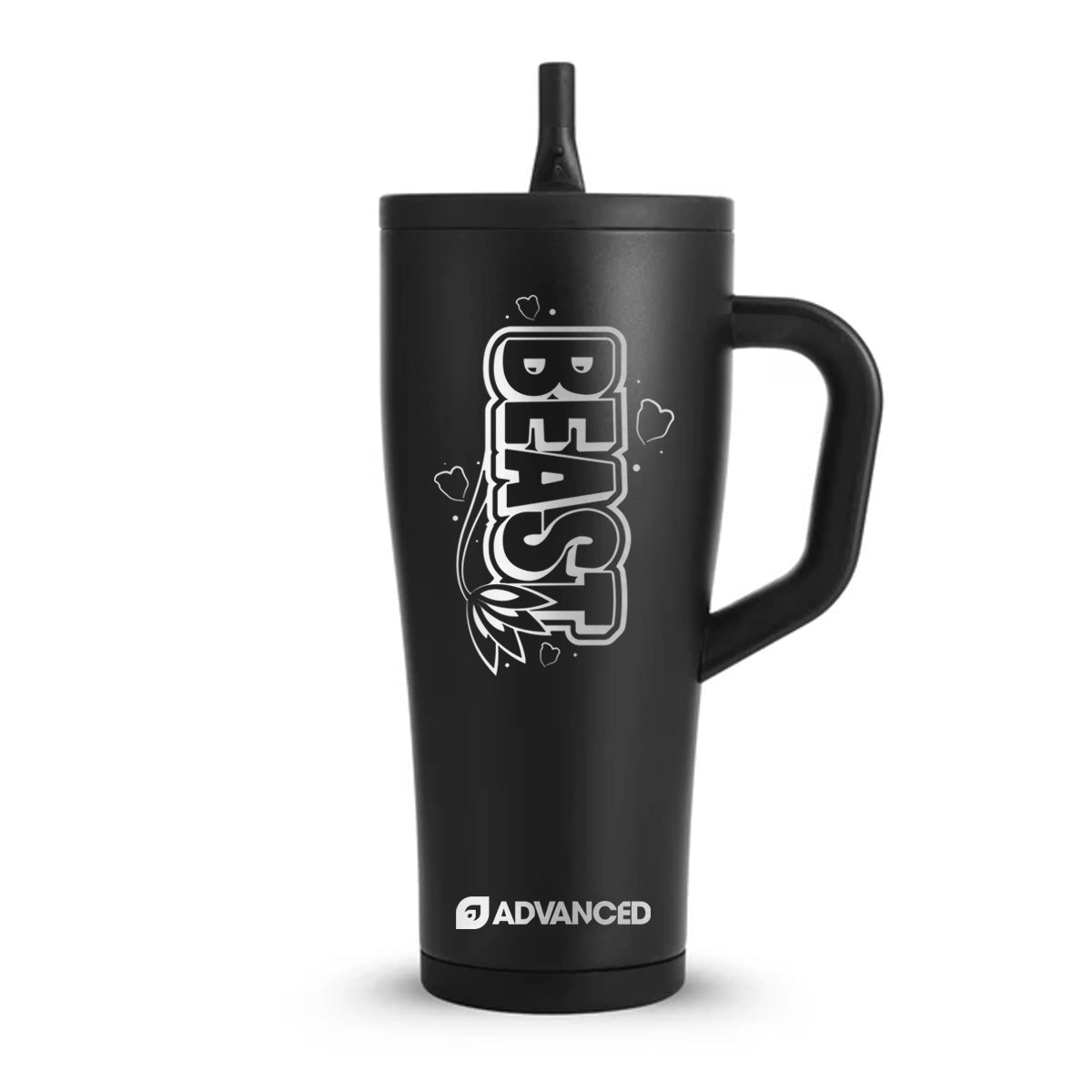 Beast's Custom 32oz Legend Series Ice Shaker - Black
