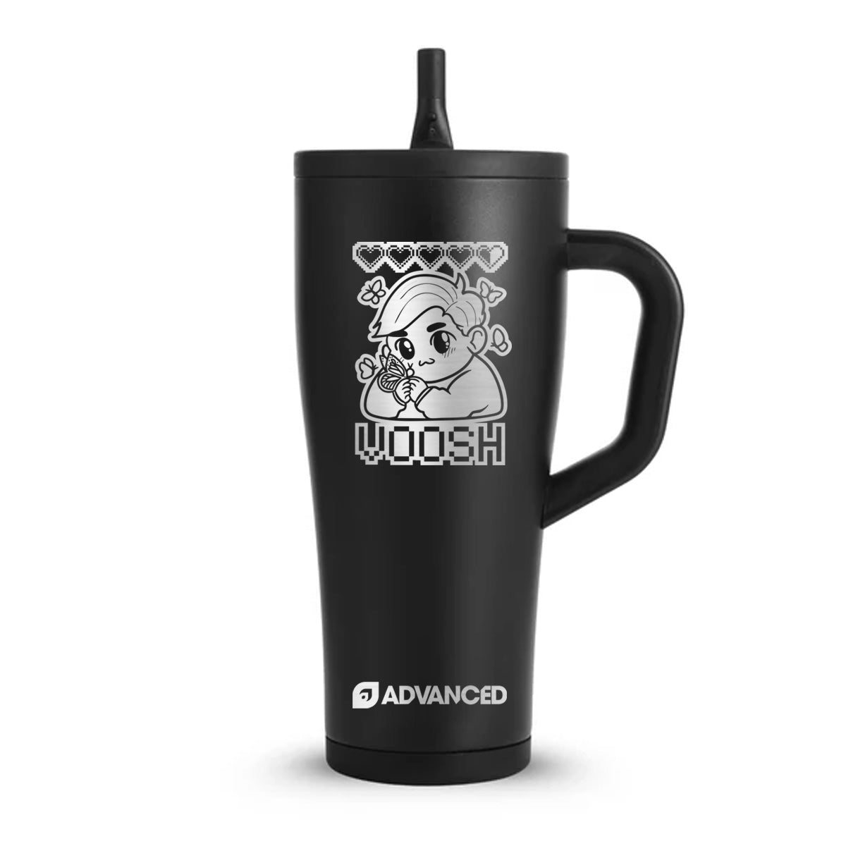 Voosh Custom 32oz Legend Series Ice Shaker - Black