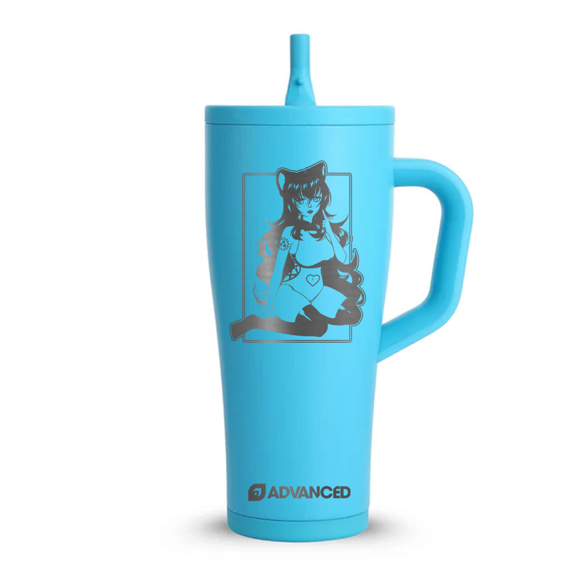 Cakeee Custom 32oz Legend Series Ice Shaker - Caribbean Blue