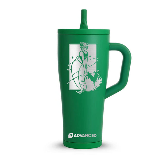Electric Mermaid Custom 32oz Legend Series Ice Shaker - Dragon Green