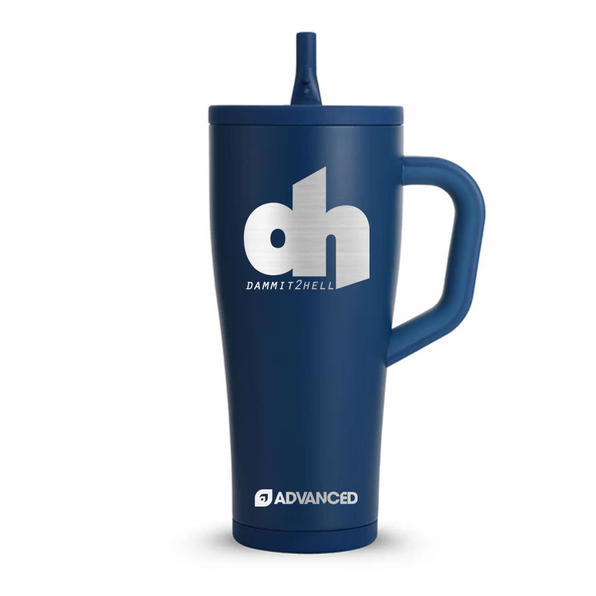 Dammit2hell V2 Custom 32oz Legend Series Ice Shaker - Navy