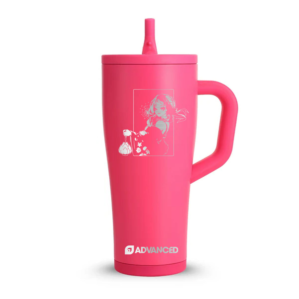 BunnyWinterLily V3 Custom 32oz Legend Series Ice Shaker - Neon Pink