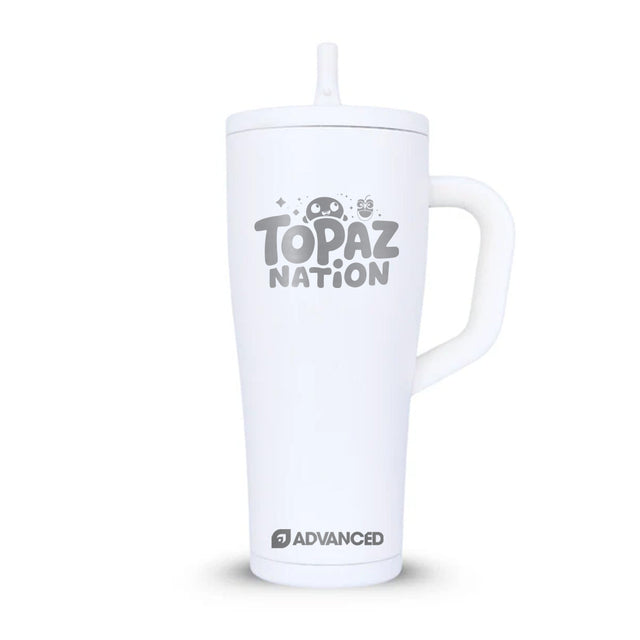 TopazGirl Custom 32oz Legend Series Ice Shaker - White