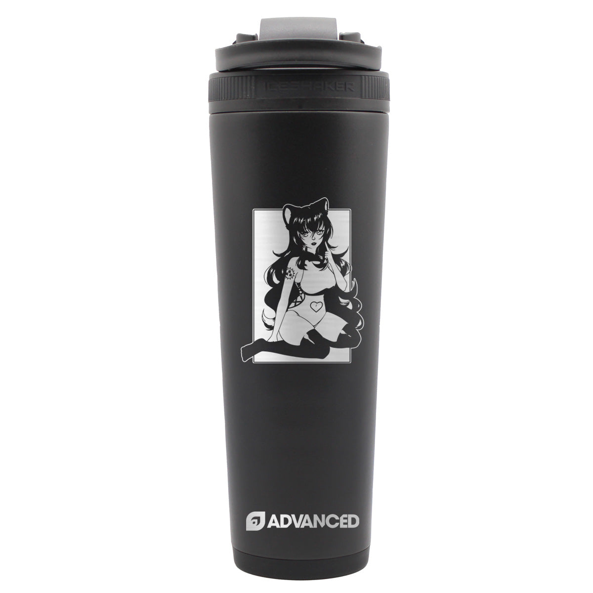 Cakeee Custom 32oz Ice Shaker - Black