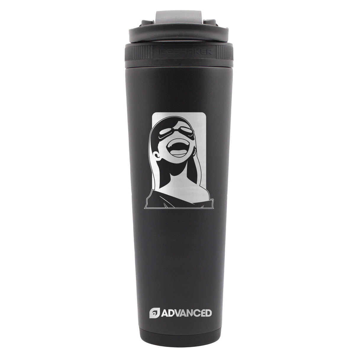 CuriousJoi Custom 32oz Ice Shaker - Black