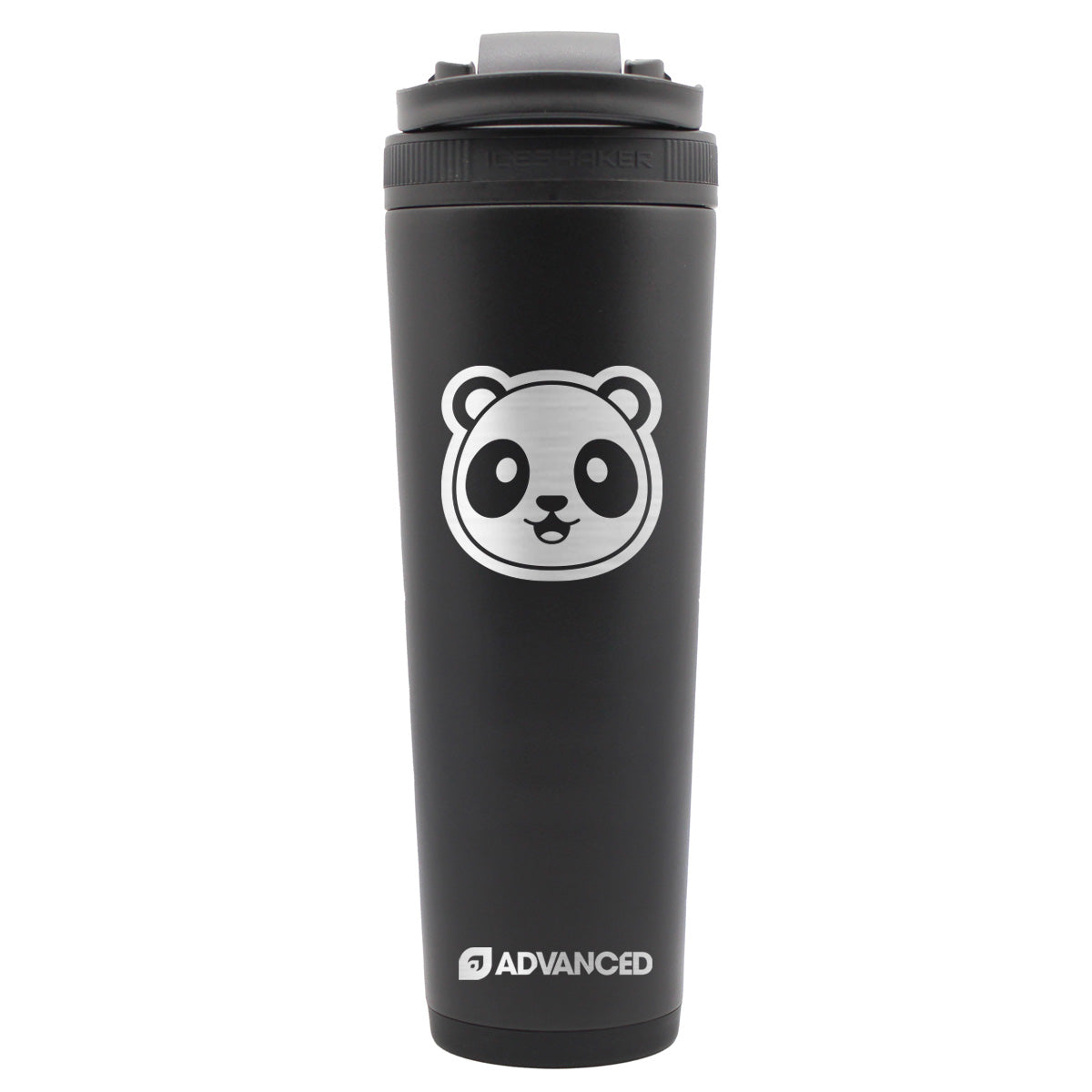 Frontal Panda Custom 32oz Ice Shaker - Black