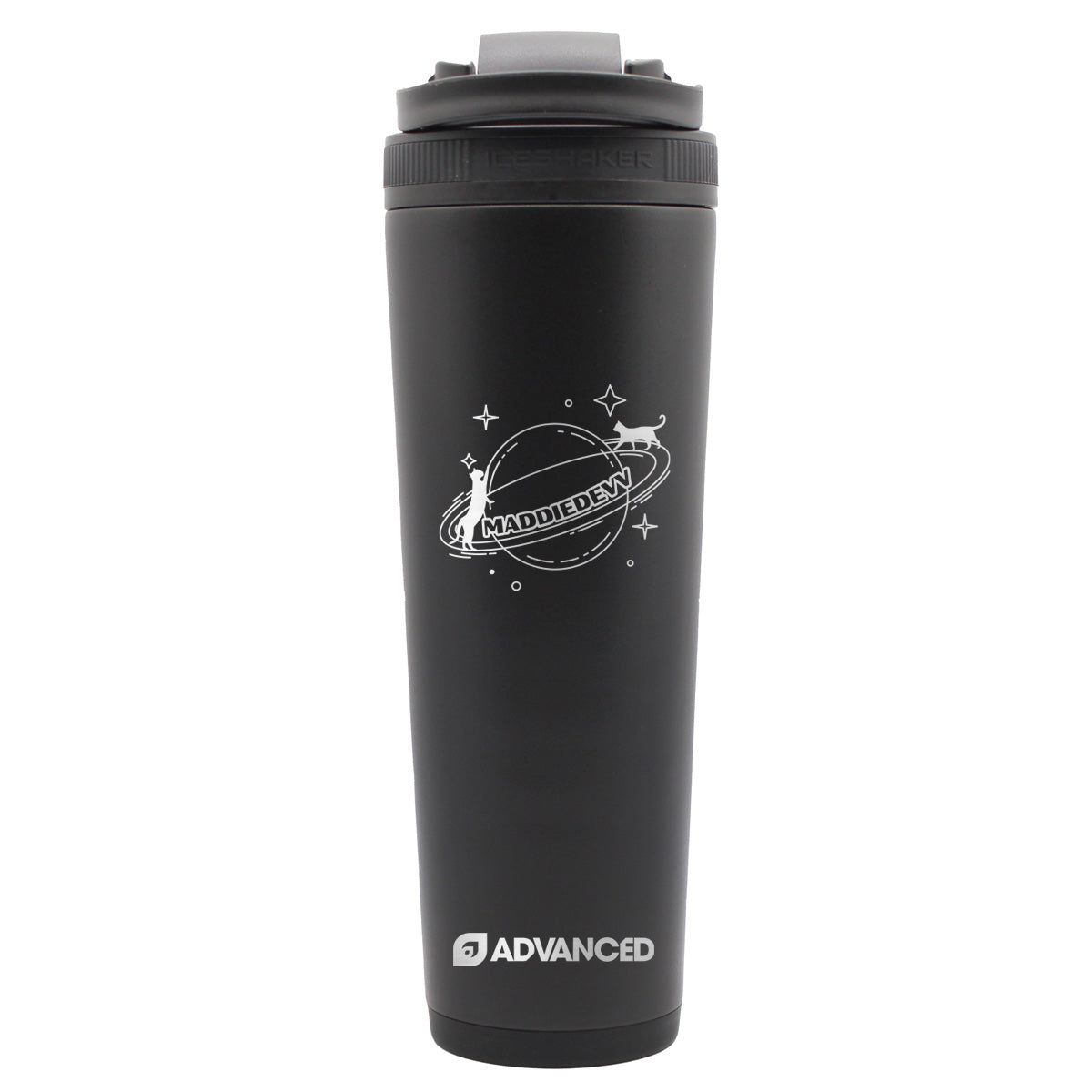 MaddieDev Custom 32oz Ice Shaker - Black