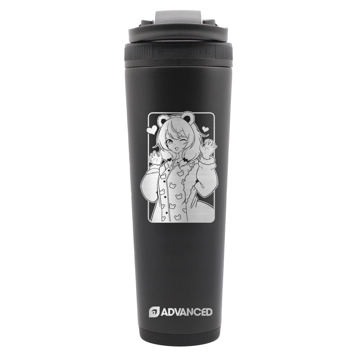 Maddiekuma Custom 32oz Ice Shaker - Black