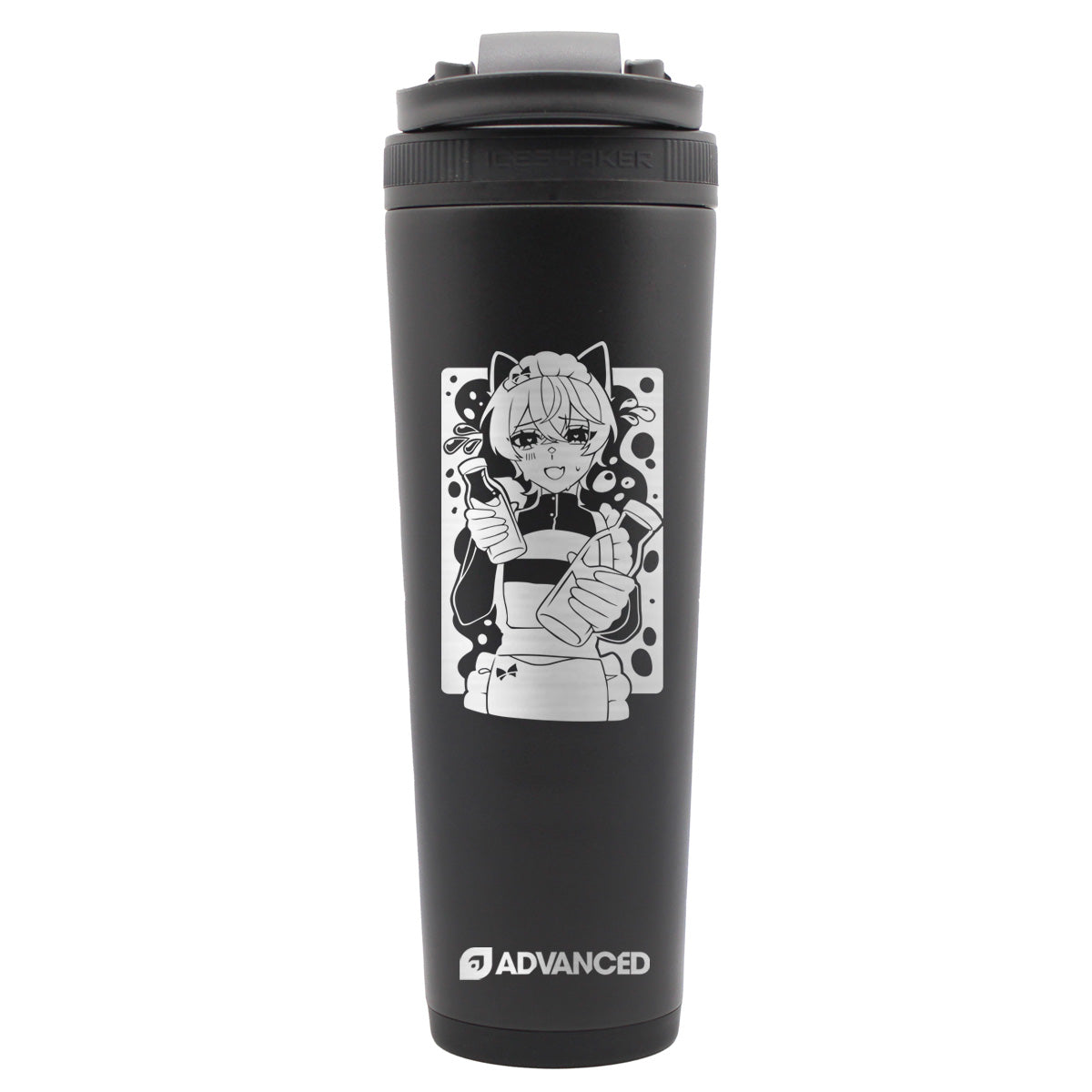 MaNameBin Custom 32oz Ice Shaker - Black