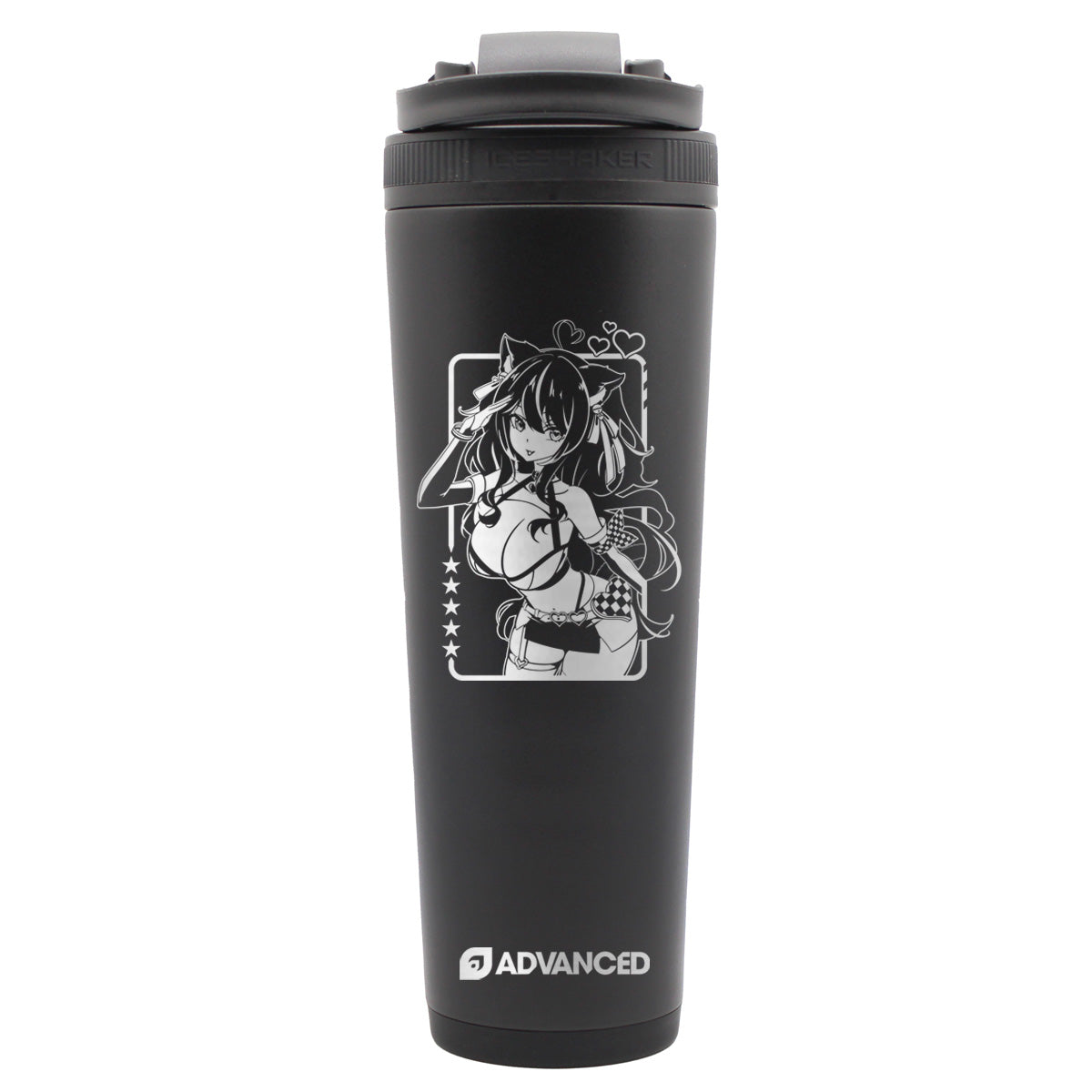 Nikkinami Custom 32oz Ice Shaker - Black