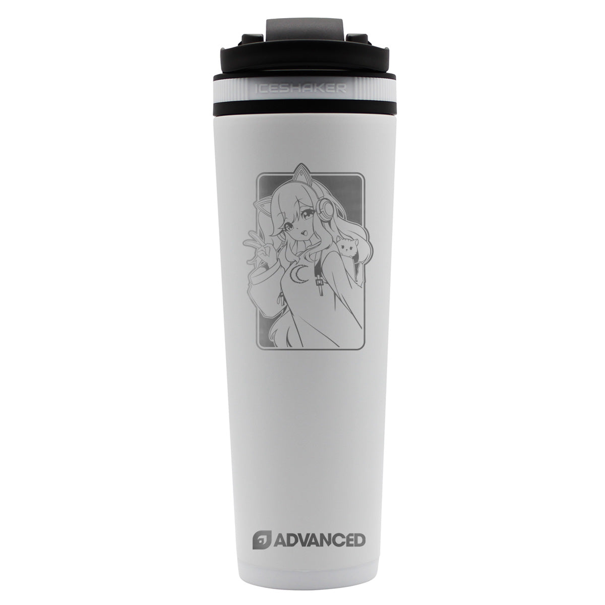 Honeydoo Custom 32oz Ice Shaker - White