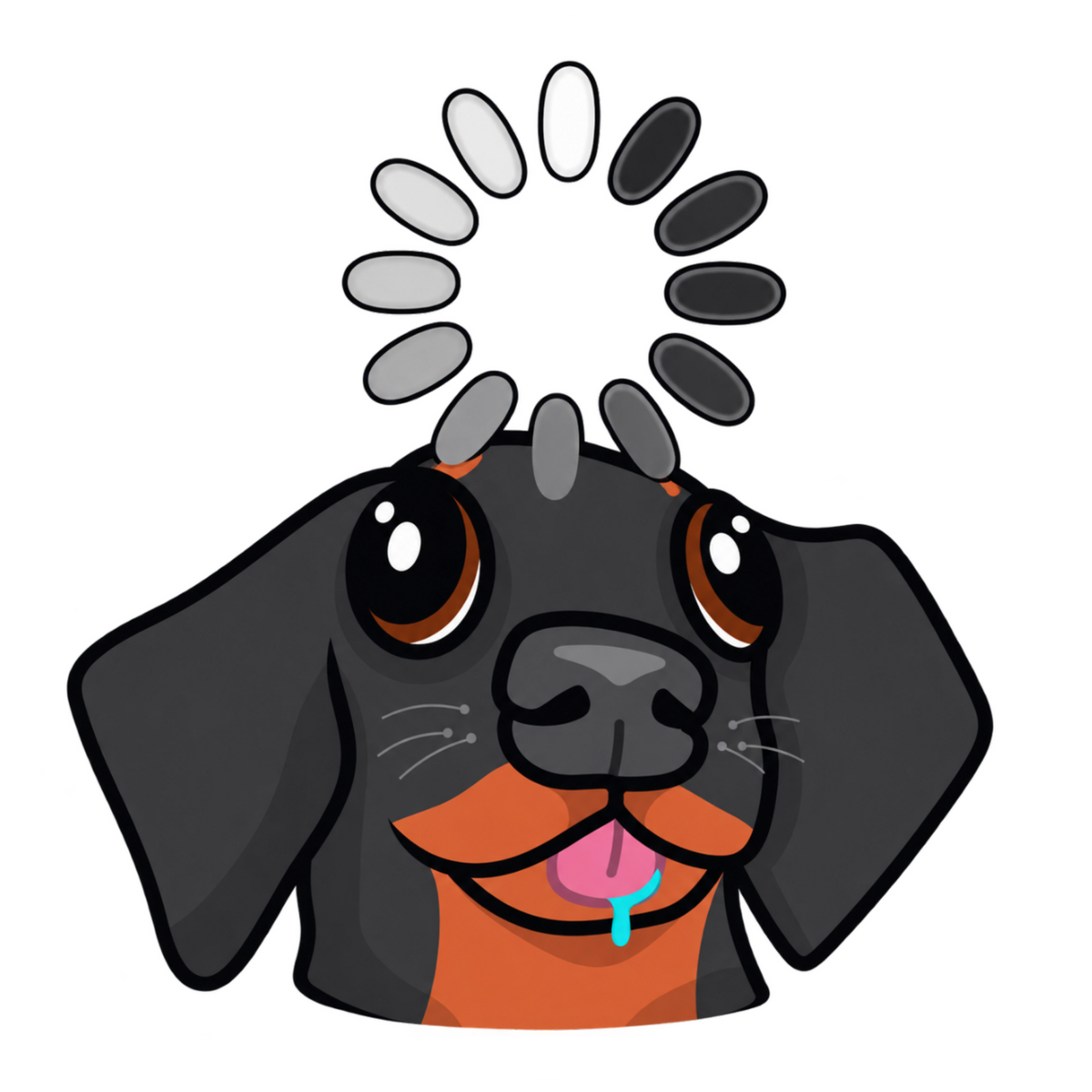 IvyTheArtist - Thinking Dog