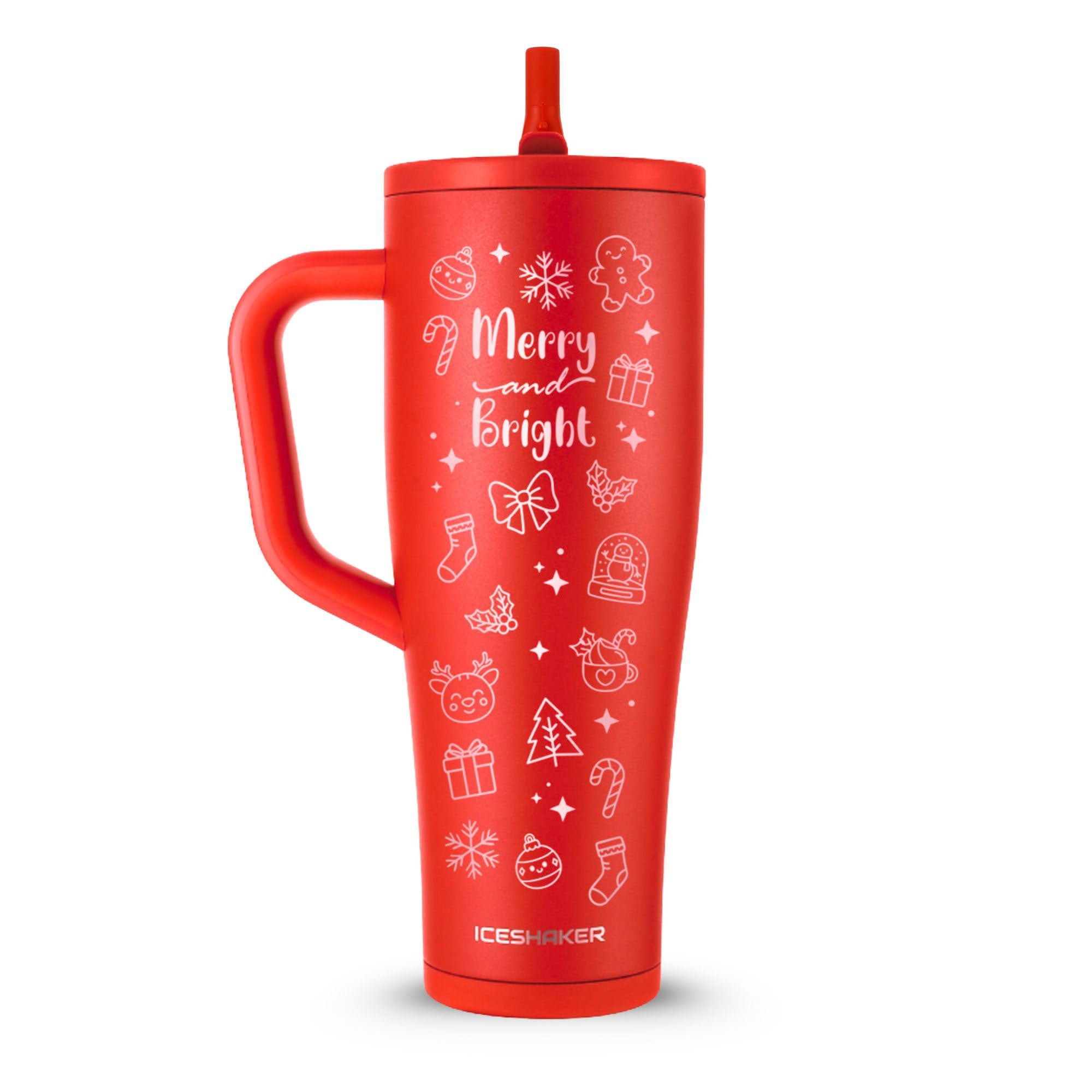 Christmas 40oz Legend Series Ice Shaker - Red