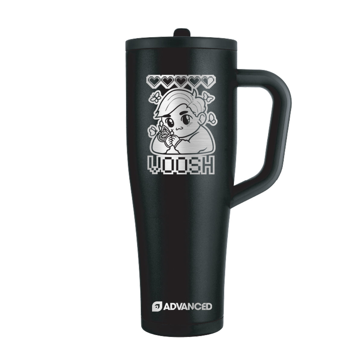 Voosh Custom 40oz Legend Series Ice Shaker - Black