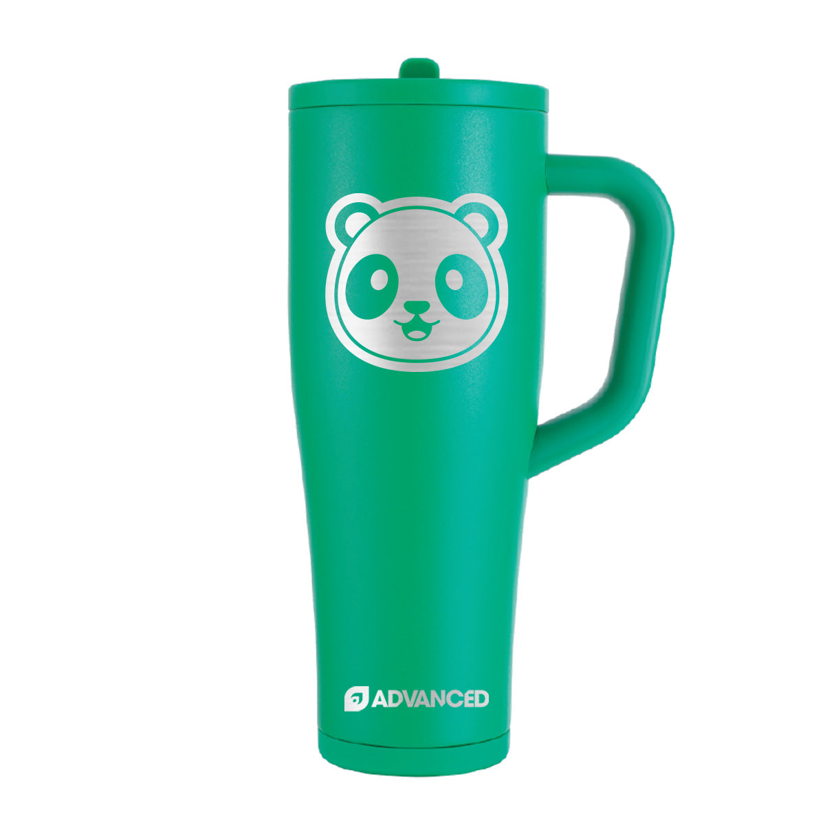 Frontal Panda Custom 40oz Legend Series Ice Shaker - Dragon Green