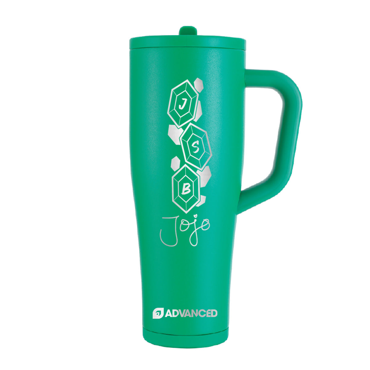 JOJOsaysbreee Custom 40oz Legend Series Ice Shaker - Dragon Green