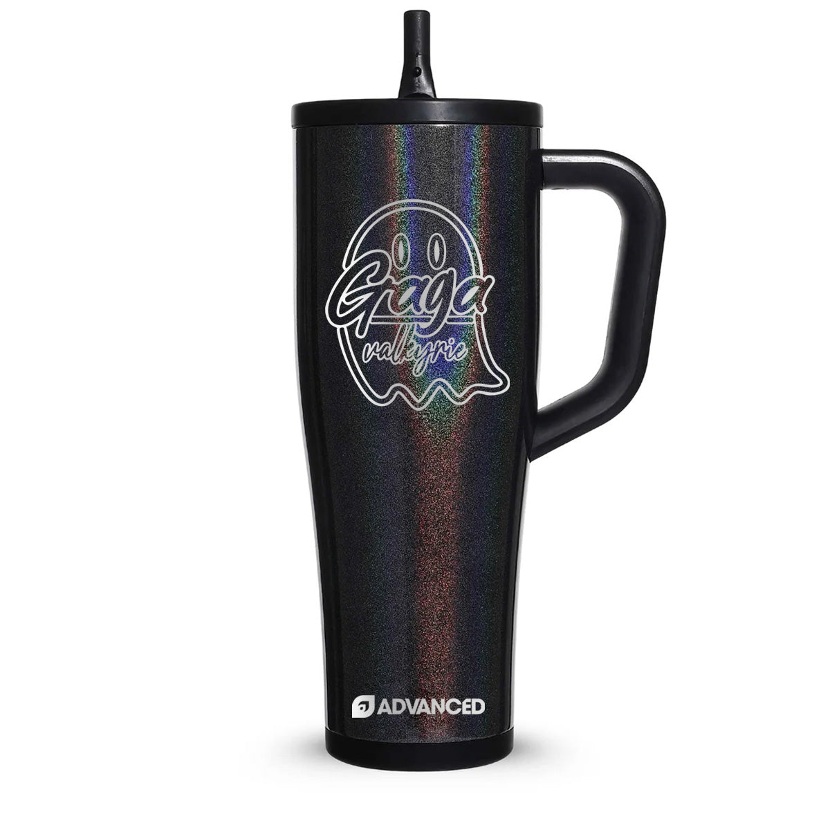 GagaValkyrie Custom 40oz Legend Series Ice Shaker - Glitter Black