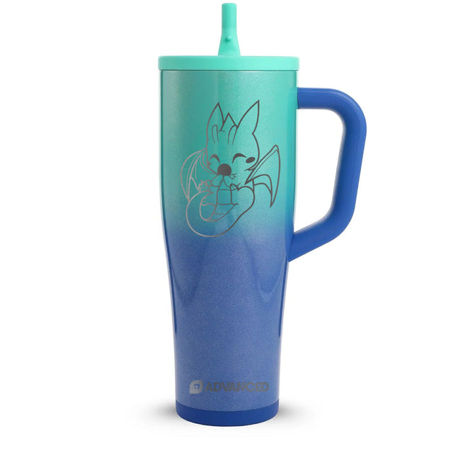 Vandy Custom 40oz Legend Series Ice Shaker - Ocean Breeze