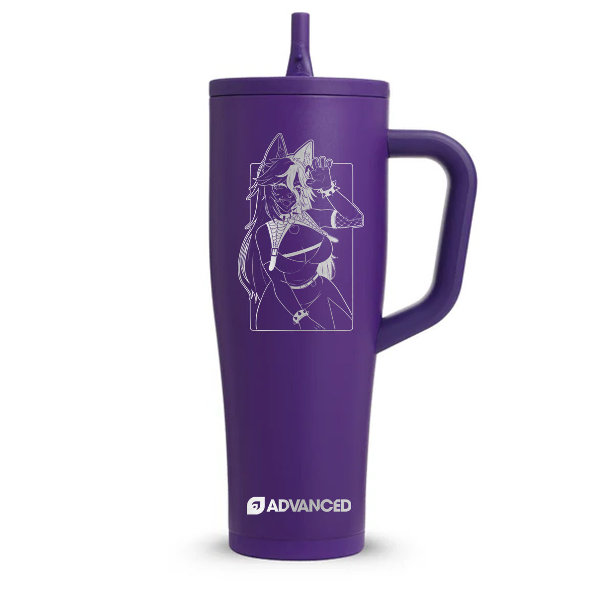 VioletGrimoire Custom 40oz Legend Series Ice Shaker - Purple