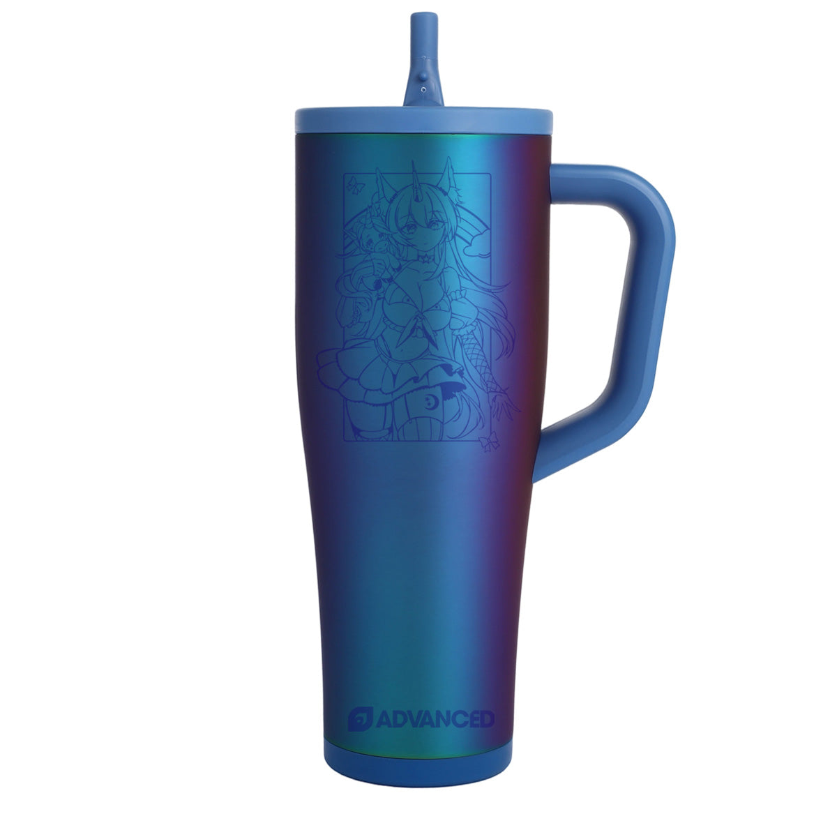 LuminaKira Custom 40oz Legend Series Ice Shaker - Wisteria