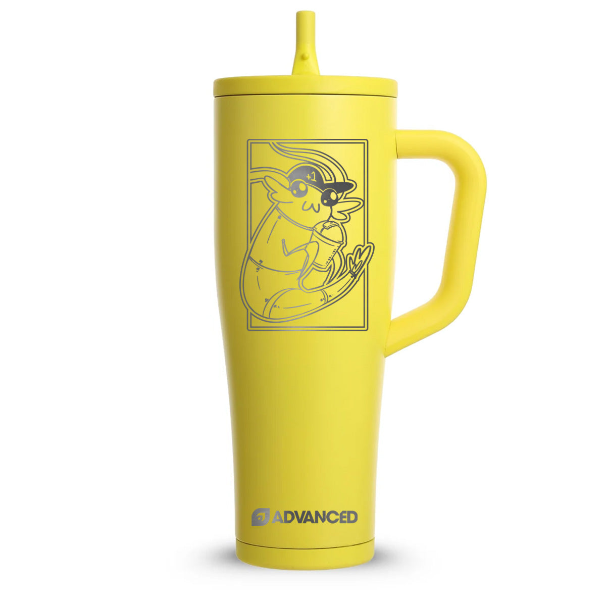 Glowl V2 Custom 40oz Legend Series Ice Shaker - Yellow