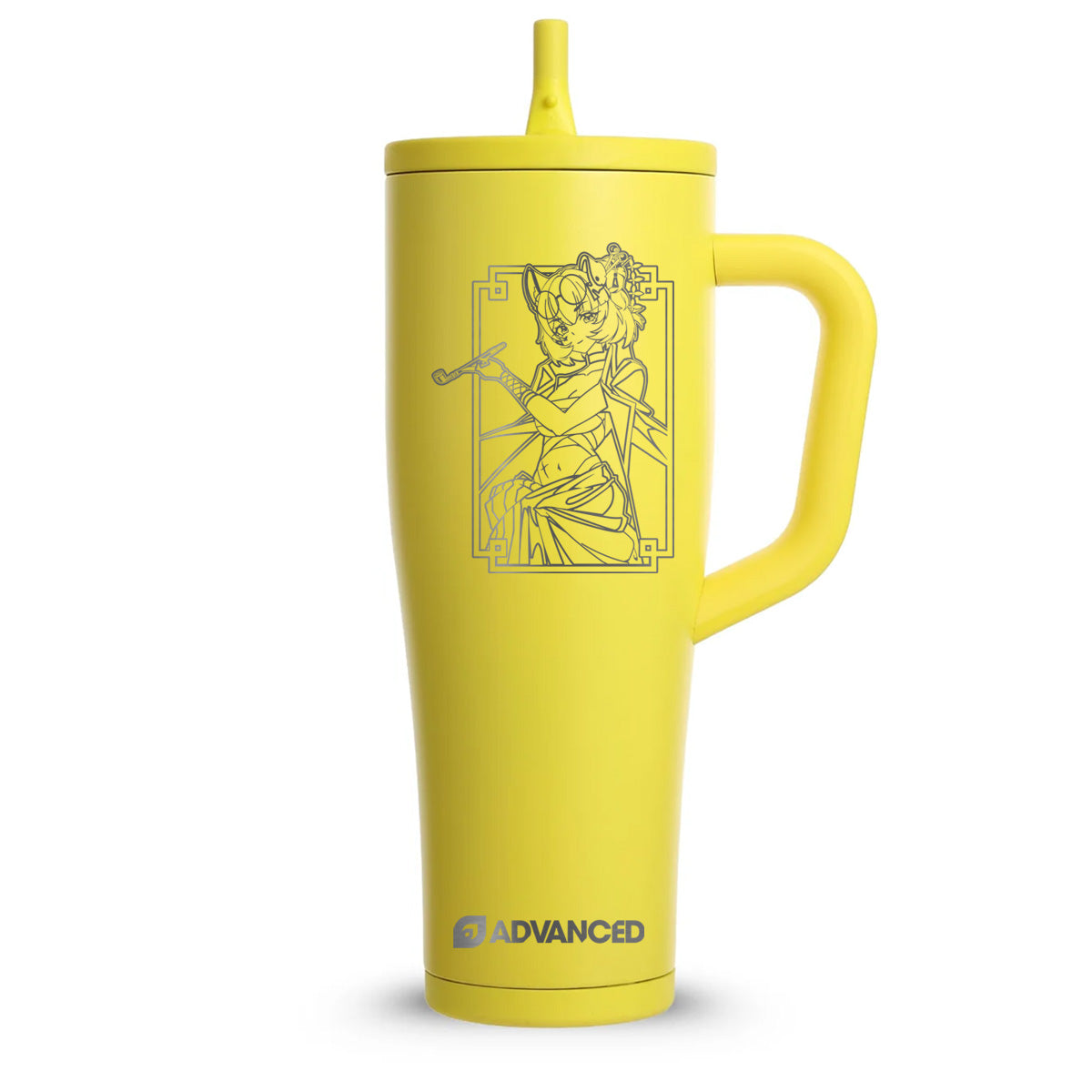 Rennslyaer Custom 40oz Legend Series Ice Shaker - Yellow